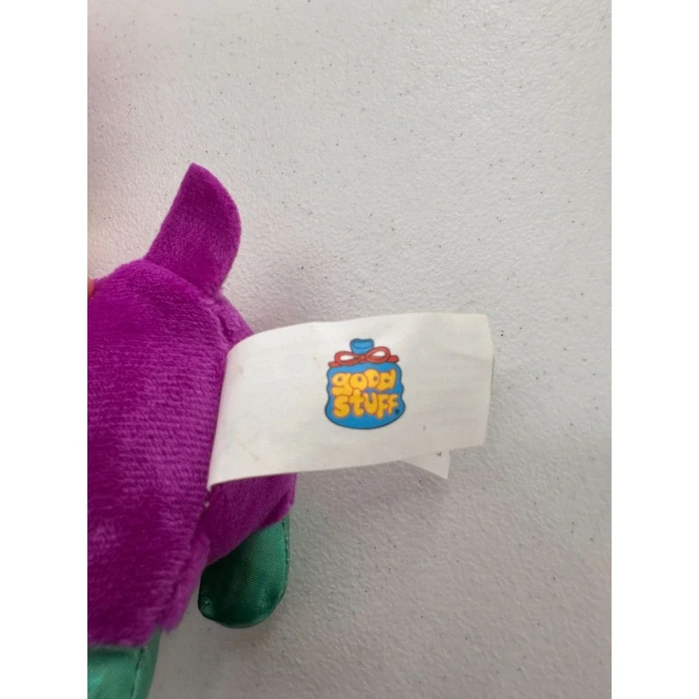 No Drama Llama Plush Toy Purple Green Star Glasses 8